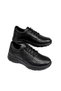 Women's Genuine Leather Orthopedic Mother Shoes |   Elastic Laces |   Sporty Look |   Fylon Sole - 4