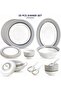 Phoenix Collection 35 Pcs Dinner Set Real Gold Plated