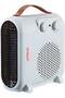 HT-417 Fan Heater, 2 Heat Settings,Adjustable Thermostat,Tip-Over and Overheat Protection
