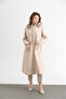 Women's Hooded Long Cashmere Coat