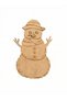 Snowman Wooden Painting Preschool Activity Set of 10 - 2