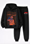 Lando Norris Printed 3-Yarn Quality Sweatshirt and Sweatpants Kids' Top-Bottom Set