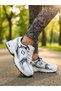 Unisex White Black Daily Comfortable Lightweight Children's Walking Running Sports Shoes - 4