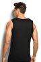 Jiber Sleeveless V-Neck Colorful Men's Undershirt 3-Piece Sweat-Absorbent Breathable Cotton Fabric - 3