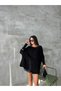 PULOVER BABE, negru, cu model - 2