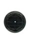 Black Natural Gas Adjustable Glass Ventilation Grille / Open-Close System Blocks Cold Air