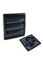 Reader Shutter with Adjustable Movable Blinds, Smoked