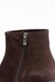 Rowena Genuine Leather Zippered Wedge Heel Women's Boots - 5