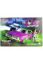 890 1/25 Scale, Batman the Joker Getaway Car Dodge Monaco W/Joker Figure, Plastic Car Model