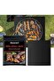 Premium BBQ Grill Mat 33x40cm Non-Stick Heat Resistant Reusable Barbecue Cooking Mat - 2