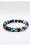 Natural Agate Stone Bracelet 8mm for Women and Men - Effective for Protection from Evil Eye - Abundance and Blessings Stone
