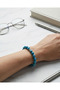 Apatite Natural Stone Bracelet Motivation and Focus Bracelet 8mm Unisex Blue - 5