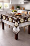 Oilcloth Tablecloth – Waterproof, Stain-Resistant, Easy to Clean Pvc