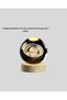 Saturn Patterned Crystal Ball Led Night Light with Wooden Stand - - 5