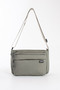 Women's 6-Compartment Medium Size Waterproof Parachute Fabric Crossbody Shoulder Bag (29X18 cm) - 2