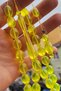 10X13 mm Lemon Zircon Amber Prayer Beads - Signed by Master Fatih Erbabacan - 3
