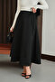 Women's Side Tie Hijab Long Skuba Skirt - 4