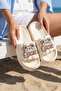 Women's Luxury Lightweight and High-Sole Non-Slip Sticker Patterned Everyday Beach Sea Pool Bath Slippers gel - 8