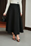 Women's Side Tie Hijab Long Skuba Skirt - 6