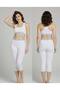 Plus Size High Waist Bustier and Leggings Sports Set
