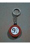 4-Pack Advantage Package: Harry Potter Platform 9 3/4 Keychain Set - Friend Group Gift - 6