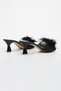Women's Thick Heeled Very Stylish Bridal Dowry Slippers - 5