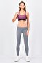 Women Brand Logo Padded Sports Bra, Maroon - 2