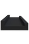 Picture Frame Ledge Shelves 2 pcs Black 40x9x3 cm MDF - 6