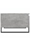 Coffee Table Concrete Grey 55x55x36.5 cm Engineered Wood - 6