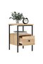 Bedside Cabinet Sonoma Oak 34x36x50 cm Engineered Wood - 2