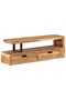 TV Stand (118-200)x30x40 cm Solid Wood Acacia - 5