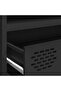 TV Cabinet Black 202x39x43.5 cm Cold-rolled Steel - 8