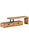 TV Stand (118-200)x30x40 cm Solid Wood Acacia