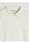 Beige Polo Collar Boys' T-Shirt - 2