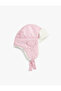 Plush Detailed Eared Pilot Hat