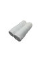 Hand Towel 50 x 100 Cm 600 Gsm White G Dobby 100% Cotton Set of 02 Pcs - 3