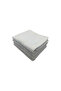 Hand Towel 50 x 100 Cm 600 Gsm White G Dobby 100% Cotton Set of 04 Pcs - 2