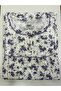 Cotton Fabric, Wide Cut Sleeves, Buttoned Waist, Patterned Mother's Nightgown - 2