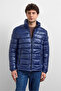 Navy Blue Smart Fit Coat - 5