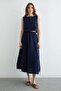 Muslin 2-Piece Set with Elastic Waist and Tasseled Skirt - 2