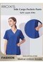 Unisex Scrub Medical Uniform, Women And Men Scrubs Set, Short Sleeve Top And Pants, Medical Scrubs C - 3