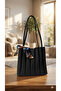 Scarf Detailed Puppy Shoulder and Shoulder Bag - 3