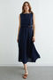 Muslin 2-Piece Set with Elastic Waist and Tasseled Skirt - 3