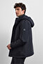 معطف أسود ذكي من نوع سمارت فيت - 4