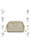 Women's Glam Hemily 3 Compartment (Beige) - 6