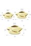 3-Piece Casserole Set (860ml, 1.27L, 1.96 L) - 6