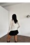 Transparent Viscose Women's Knitwear Blouse - 5