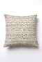 3-Piece Throw Pillow Cover with Geometric Pattern, Chevron Line Effect, and Zigzag Pattern - Cream - 4