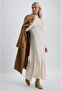 Balloon sleeve turtleneck knit dress 2007 - 3