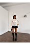 Transparent Viscose Women's Knitwear Blouse - 6